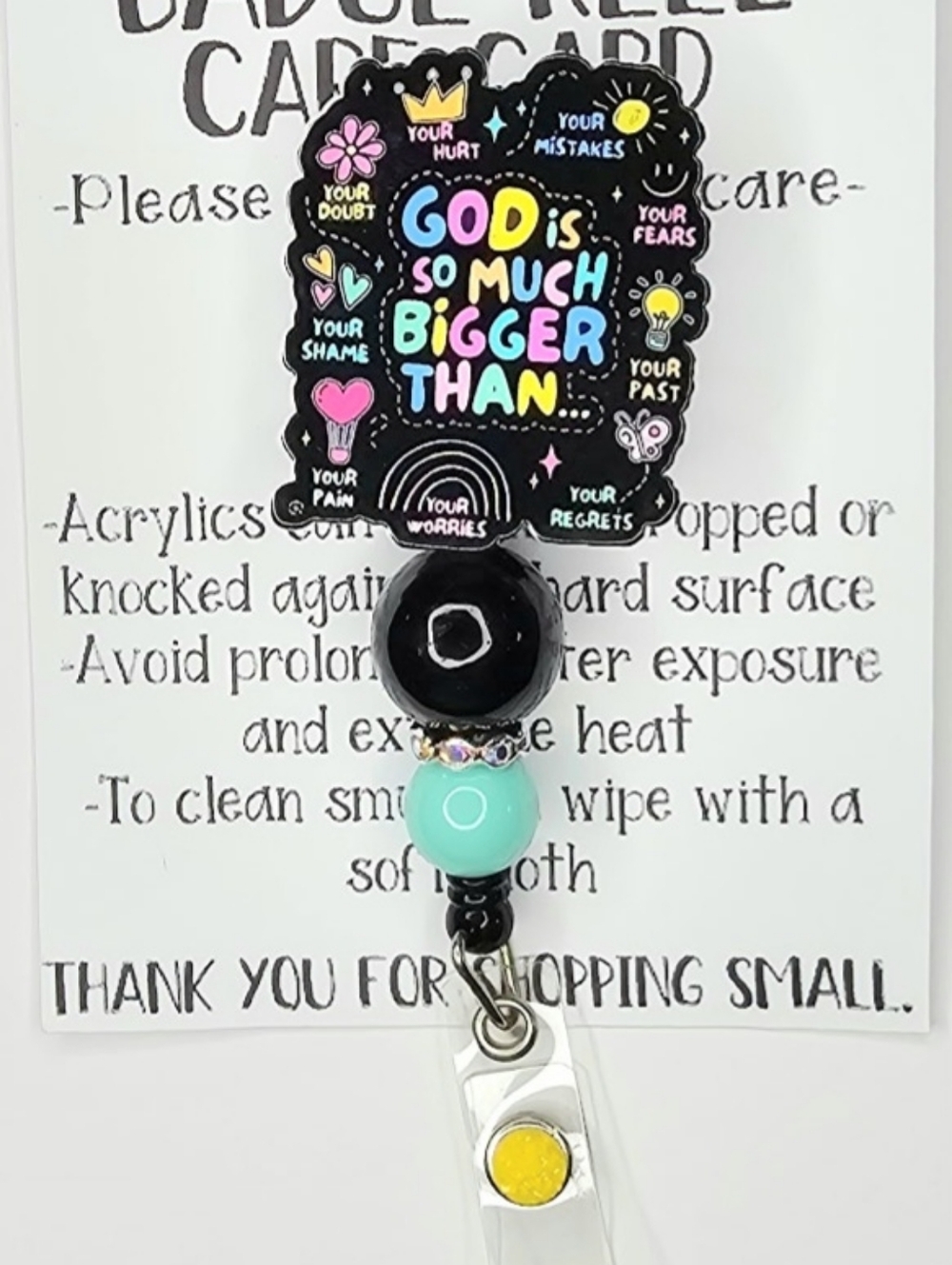 Hand Crafted Inspirational Basge Reel